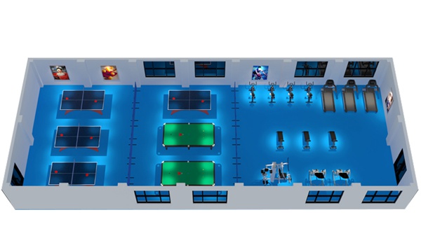200平方健身房配置方案-广西南宫NG28体育健身器材有限公司